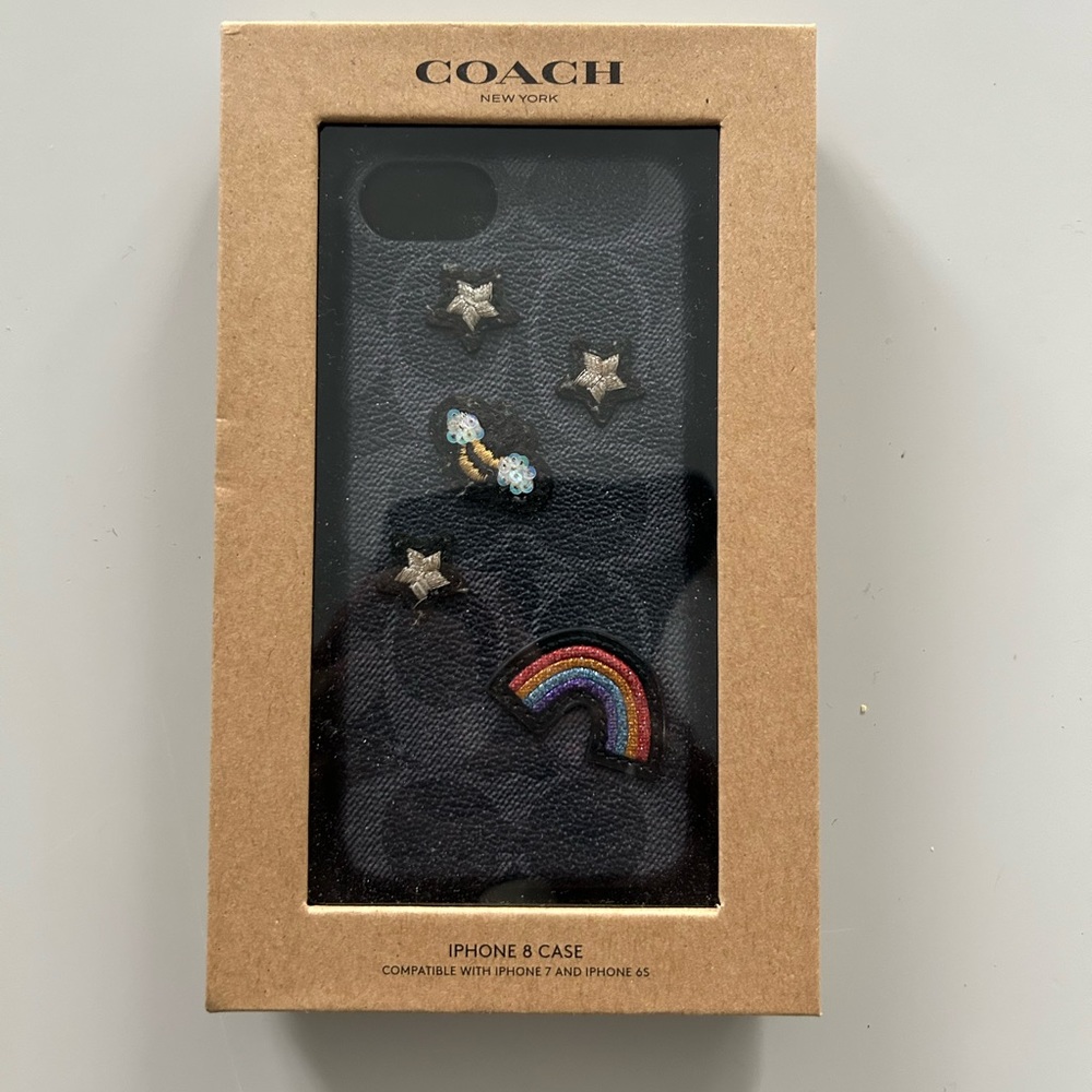 Coach iPhone 8 case like new